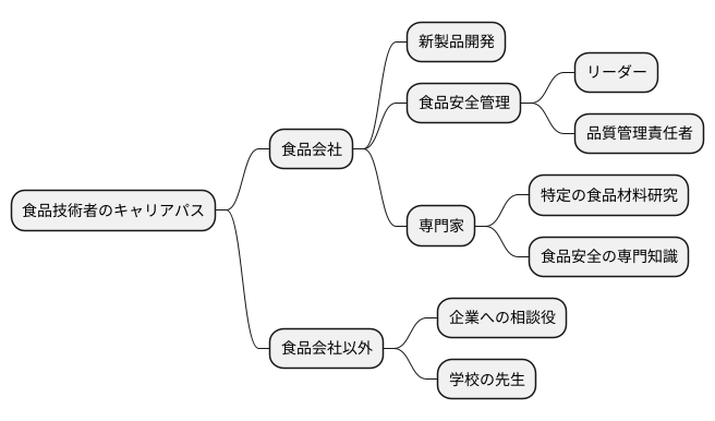 キャリアパスの例