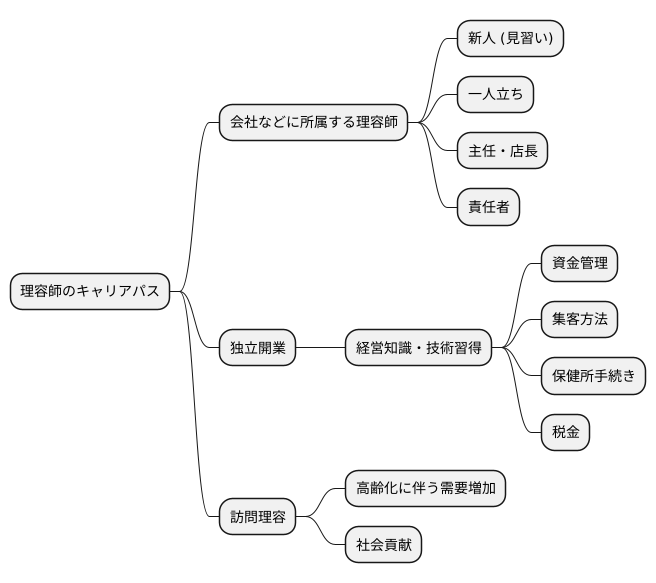 一般的なキャリアパス