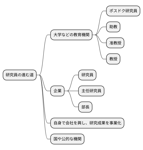 キャリアパスの種類