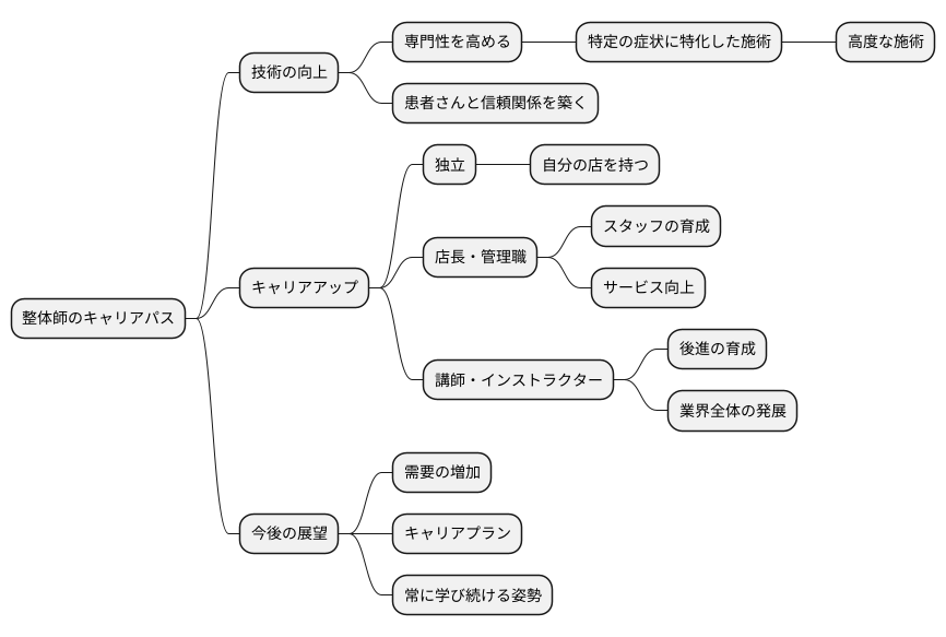 キャリアアップと将来展望