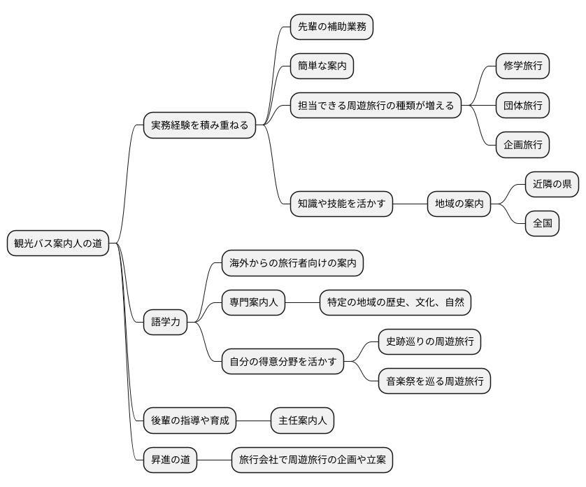 キャリアパスの例