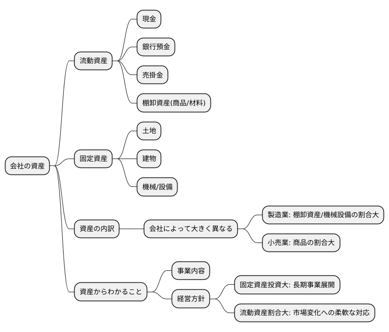 資産の構成